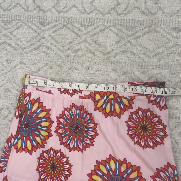 Gibson Look Size Medium Set  Pink Multi Top And Skirt Stretchy With‎ Pockets - Picture 15 of 16